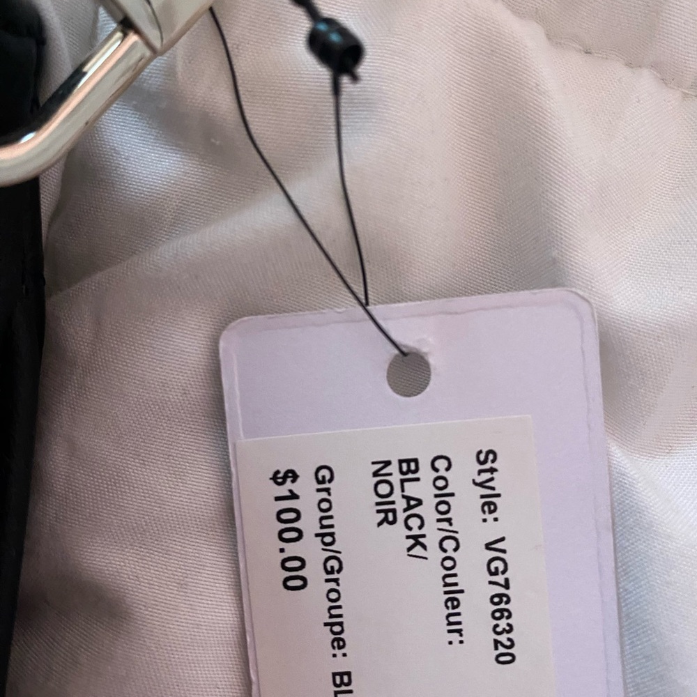 black brand new with tags guess purse